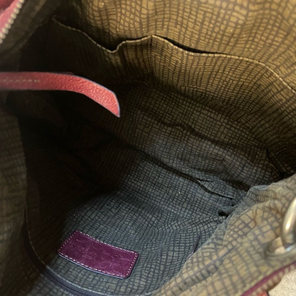 Fossil red leather bag - Picture 6 of 7